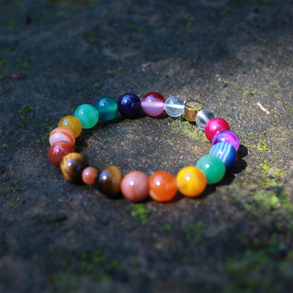 Chakra balancing crystal bracelet store